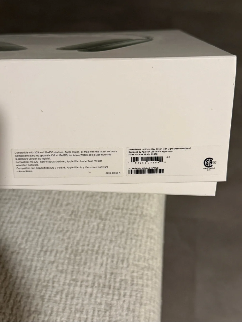Apple Over-Ear Headphones in Light Green